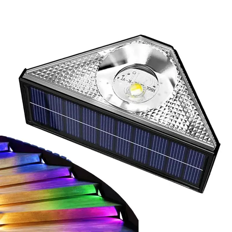 

Outdoor Solar Step Lights LED Solar Step Lamp Stair Light Deck Lights Waterproof Solar Light Decor Deck Lights For Yard Patio
