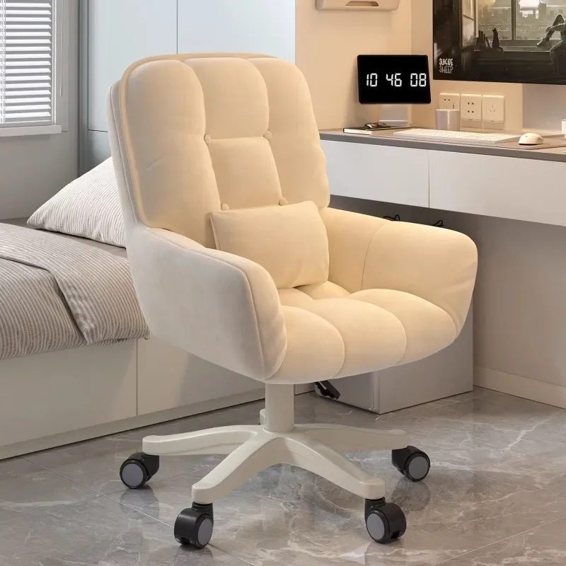 for Back Chair Comfortable Sedentary Rotating Chair Home Study College Student Dormitory Study Chair Cross Border Wholesale