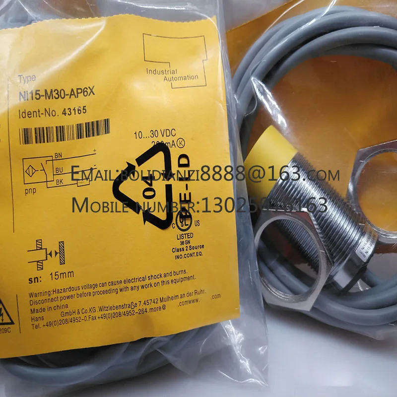 New proximity switch sensorNI15-EM30-AP6X NI15-EM30-AN6X