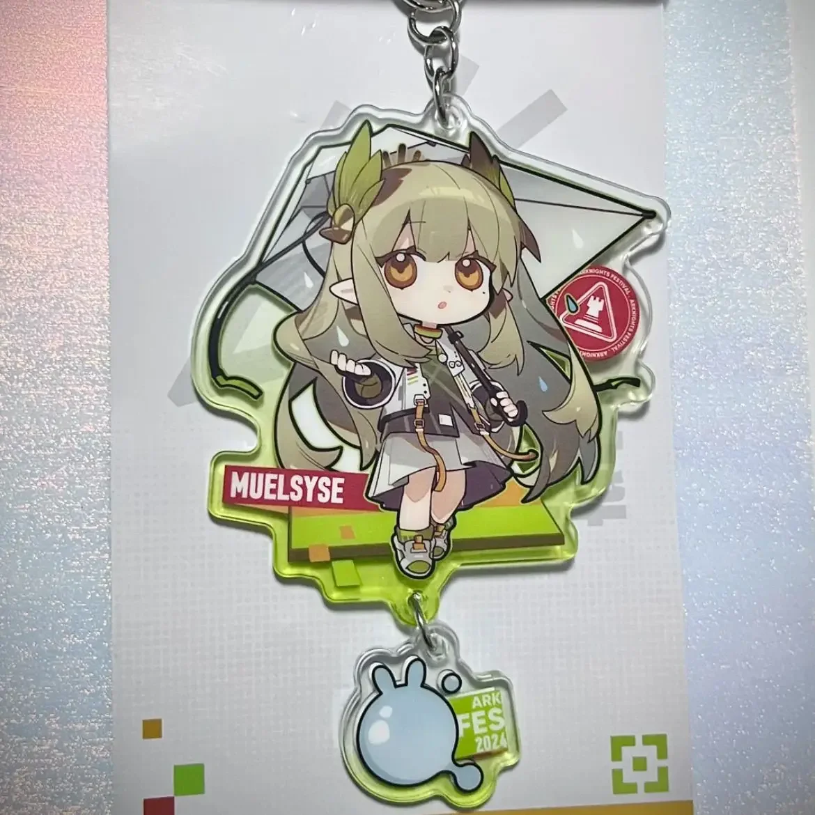 Акриловый брелок для косплея Arknights, ремешок для мобильного телефона, автомобильный брелок, аксессуары