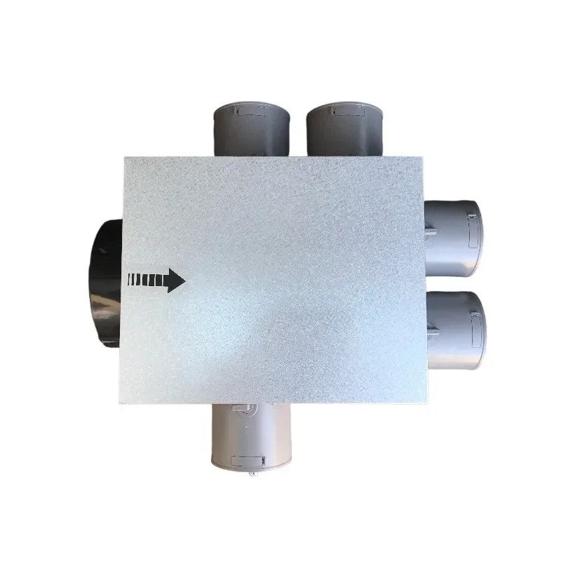 Corrugated pipe, connecting fresh air system pipe fittings, aluminum zinc steel air distribution box