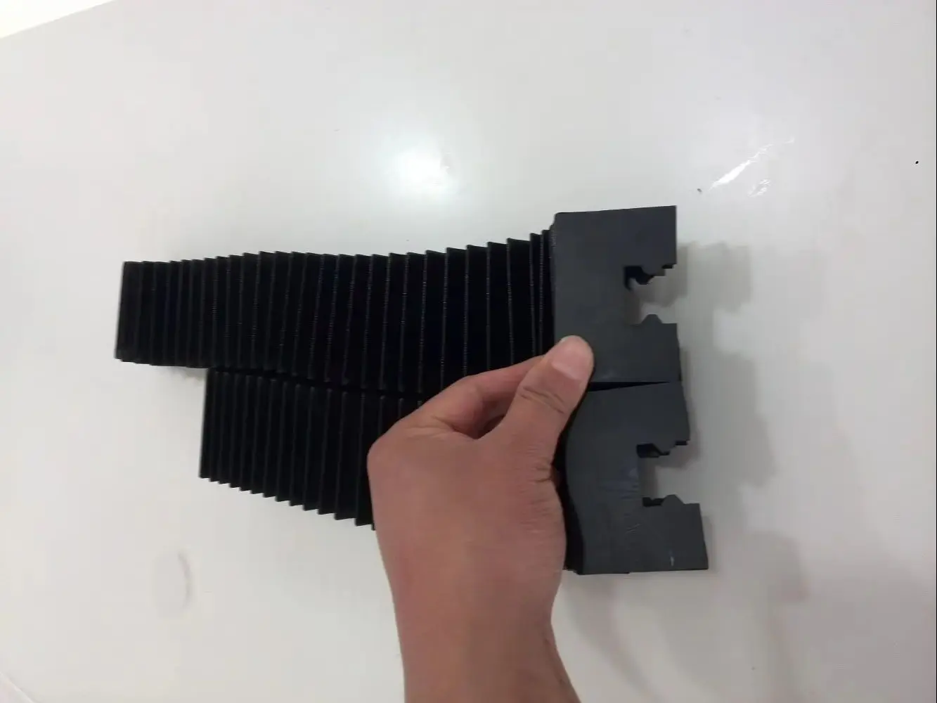 HGR20 type flexible accodion protective bellows dustproof covers for linear guide