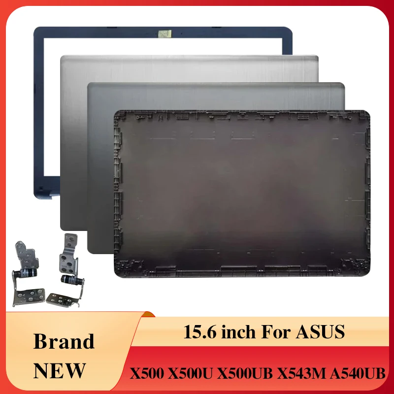 

For ASUS X500 X500U X500UB X543M A540UB Laptops Case LCD Back Cover Top Case Front Bezel Hinges NEW Laptop Screen