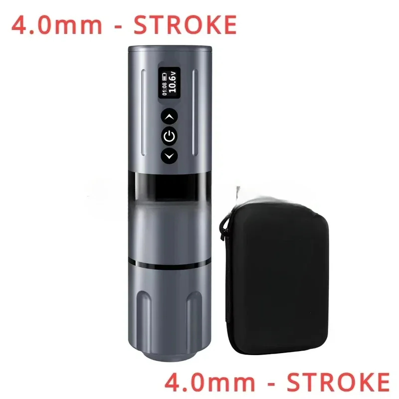 

Wireless Tattoo Battery Pen, Long Working, Cut Line, All-In-One, Artist For Body Depiction, 4.0Mm Stroke