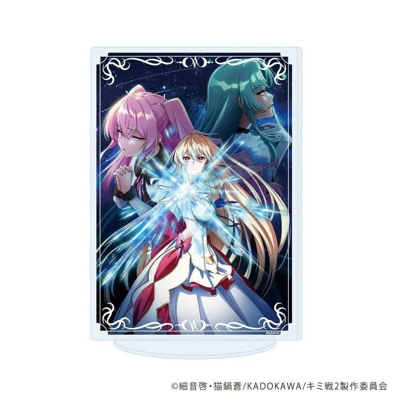 Anime our last crusader or the rise of a new world Scene drawing Acrylic Stand Model Plate Keychains Desk Decor