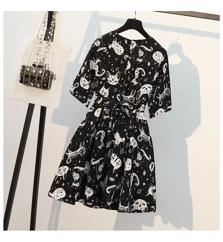 2022 Summer Plus Size 4XL Women Cute Print Sport Suit Long Shirt Top And Short Pant Two Piece Set Dress Outfits Chiffon Clothes