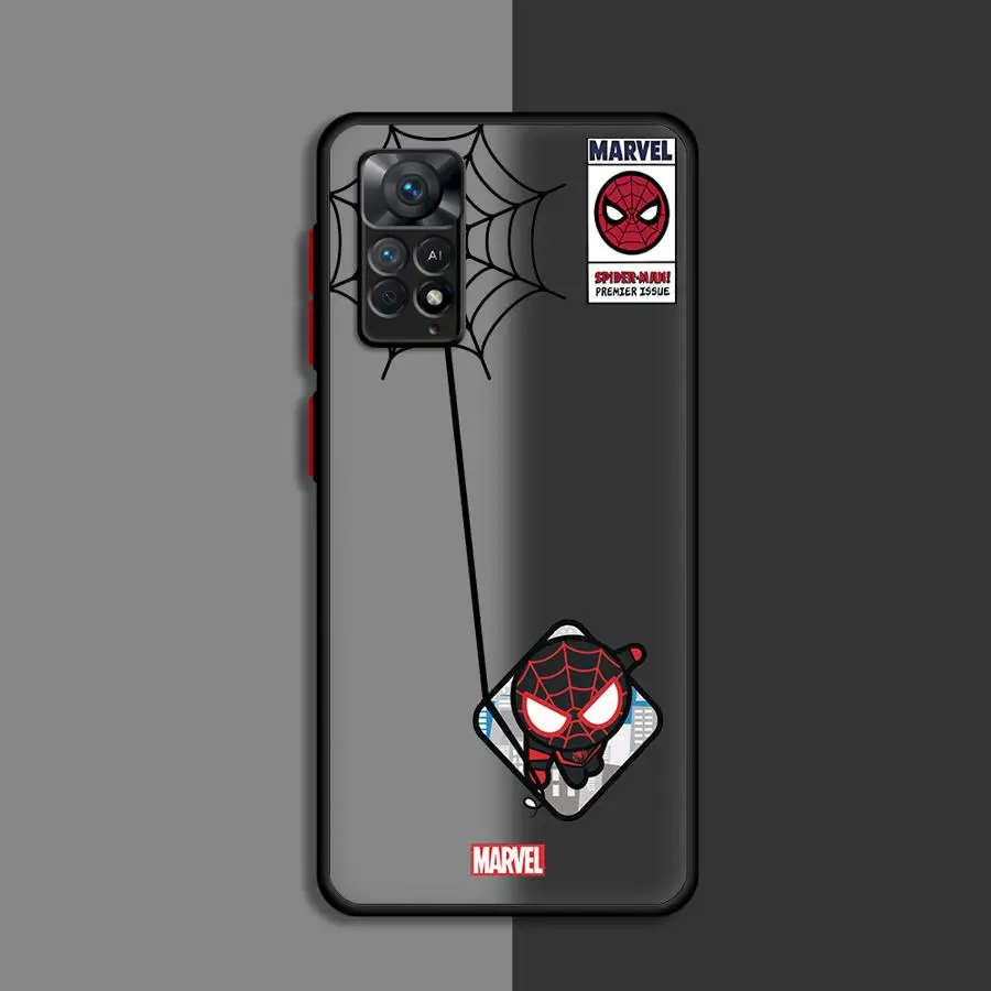 Marvel Spiderman Venom Phone Case for Redmi Note 11 9 Pro 11S 12S 11T 9S 10 Pro 8T 8 7 10S 12 13 Pro 13 Pro Plus Soft Cover