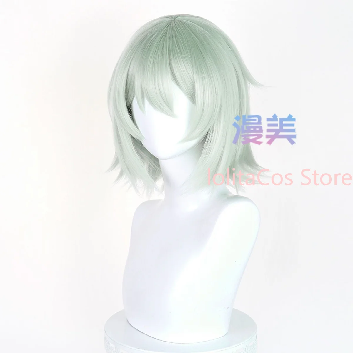 Yani Neko Sato Yani‑ko Cosplay Wig Special Slate Gray Hair Comic Con Prop Role Play Accessory Women Halloween Birthday Gift - view 4
