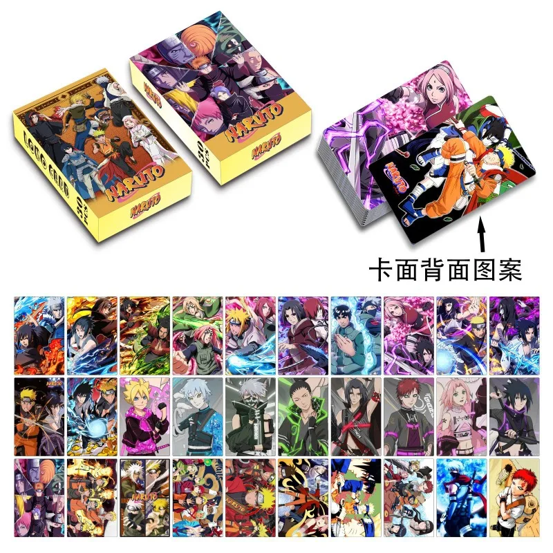 Lomo Card 30 Stks/set Anime Matroos Moon Eendelig Naruto Jojo Sao Kaarten Fotocards Hobbyspel Collectie Speelgoed Voor Kinderen Cadeaus