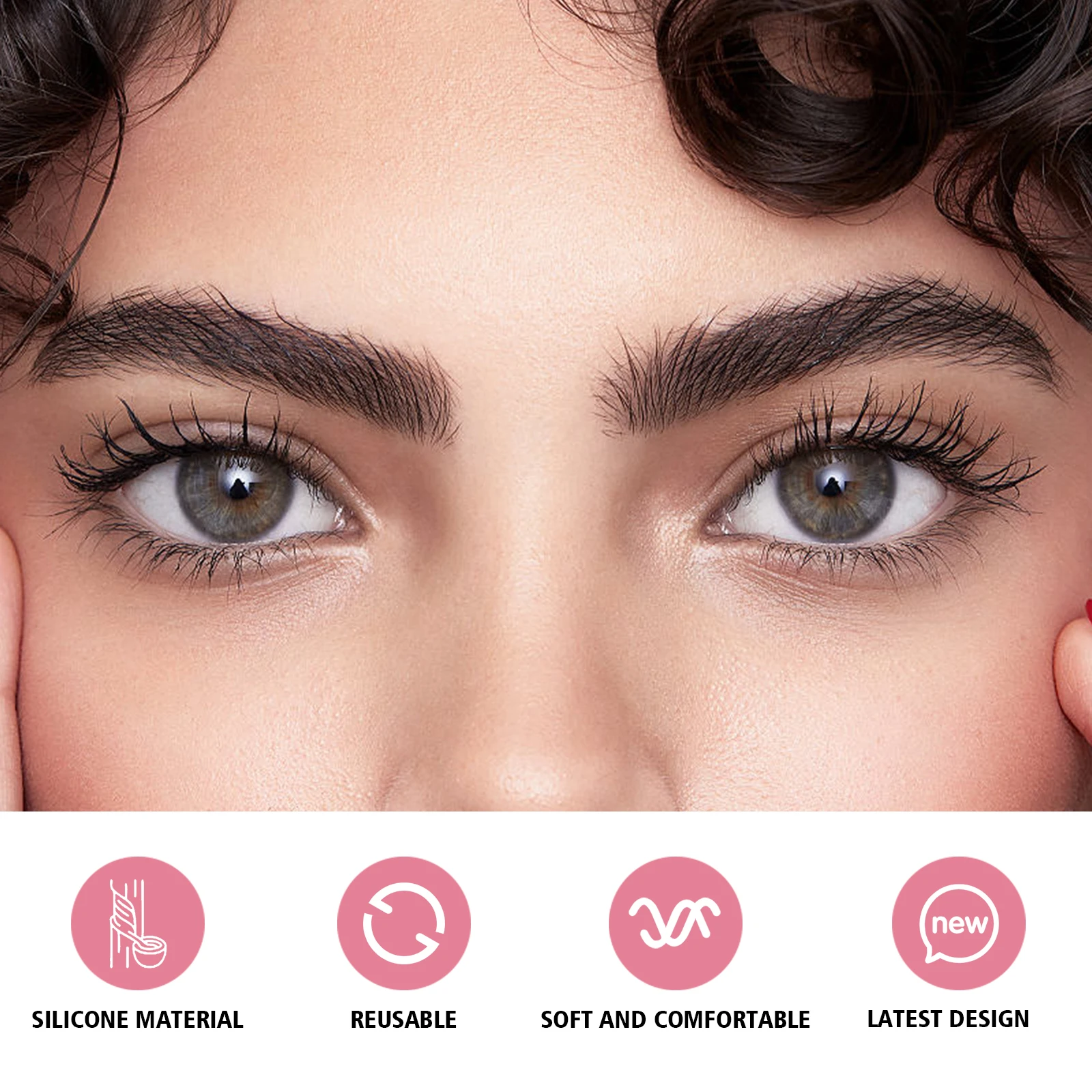 Libeauty 7 Paar Silikon Wimpern Dauerwelle Stange Lash Lift Pads Wimpern Curler Zubehör Wimpern Curling Eisen Make-Up-Tools