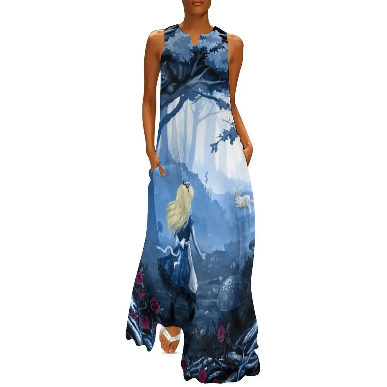 

Follow the Rabbit Long Dress women formal occasion dresses womens dress women dresses wedding guest dress 2025
