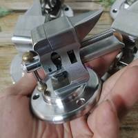 304 Stainless Steel Mini Vise With Anvil Table Hand Tools Adjustable Desktop Clamp