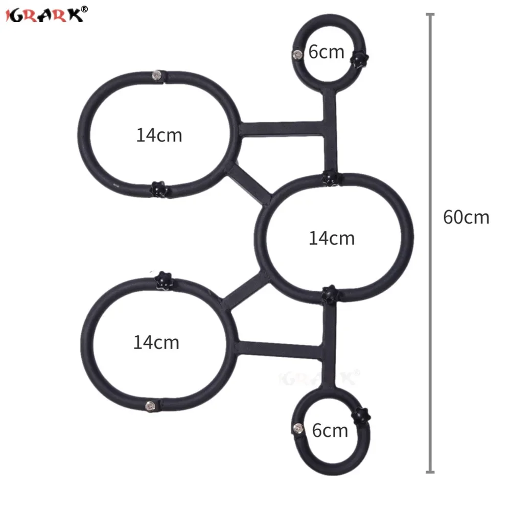 Sex Handcuffs Couple Sexy Games Lockable Restraint Leg Opener Divider Neck Collar BDSM Bondage 18 Adult Sex Toys for Women Men