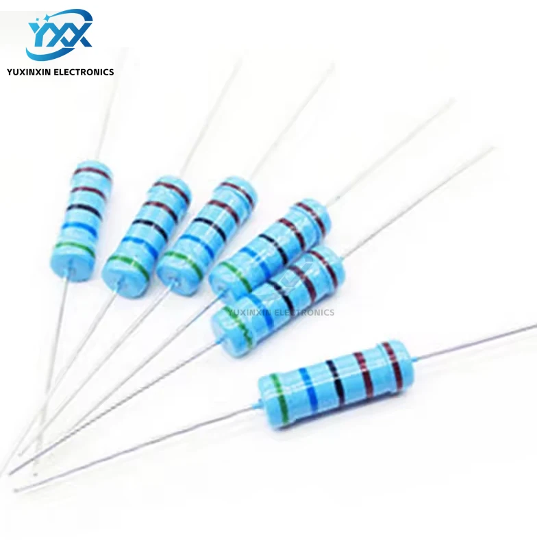 20pcs 3W ตัวต้านทานฟิล์มโลหะ 1% 0.1R-10M 10R 22R 47R 100R 330R 1K 4.7K 10K 22K 47K 100K 330K 470K 1 2 10 22 47 100 330 1M ohm