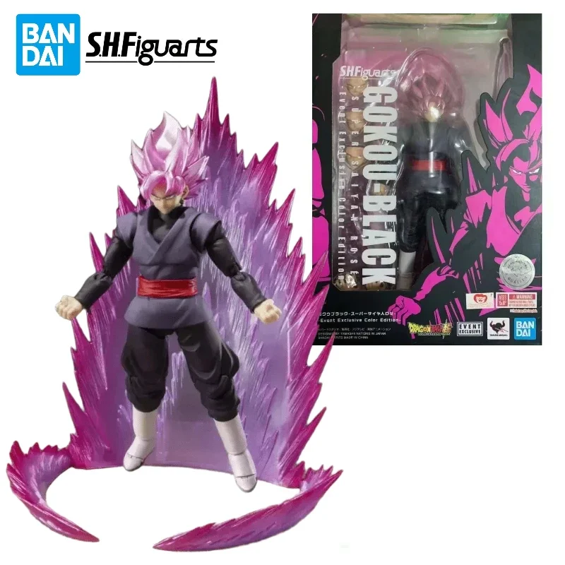 

In Stock Original BANDAI S.H.Figuarts SHF Dragon Ball Goku Gokou Black PVC Anime Action Figures Model Toys Collection Doll Gifts