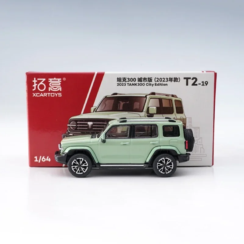 

XCarToys 1:64 Tank300 2023, литая под давлением модель автомобиля City Green