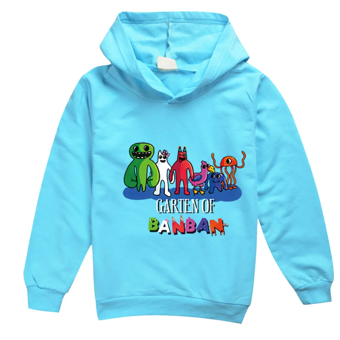 

Graphic Garden of Banban Hoodie Kids Long Sleeve Coats Baby Boys Cartoon Hoody Sweatshirt Girls Casual Clothes Halloween Outwear