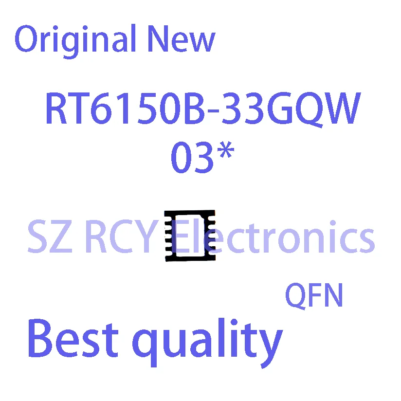 

(2-5 шт.) Новинка Φ RT6150B верхняя отметка 03X 03 Φ IC Chip electronic