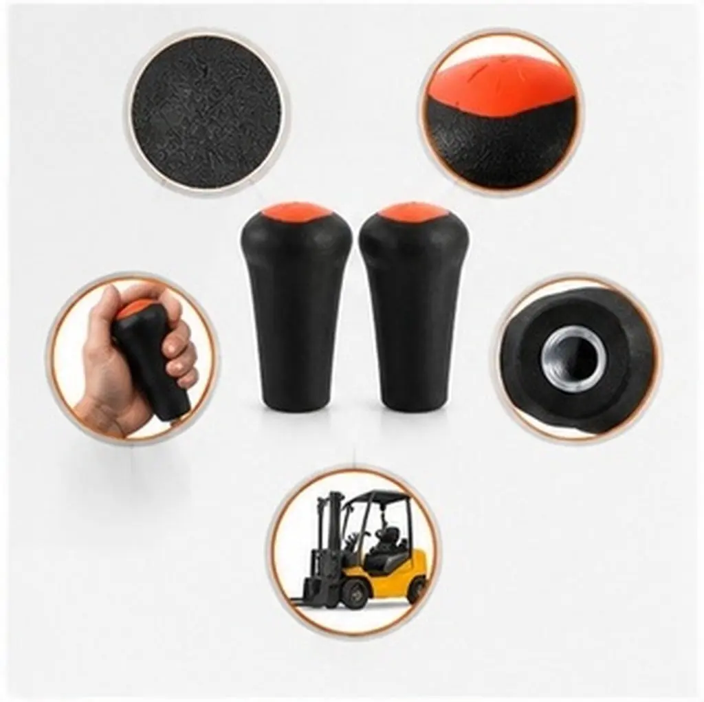 2Pcs Forklift Knob Replacement Plastic Lever Handle Shift Grip Forklift Parts Control Handle Knobs Replacement Knob