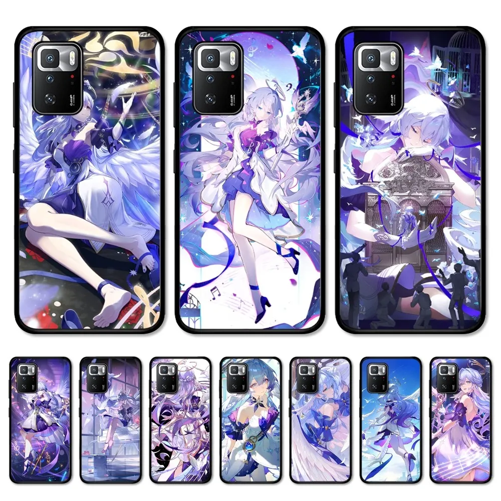 Honkai Star Rail ROBIN Phone Case For Redmi Note 4 X 5 A 6 7 8 T 9 9S 10 11 11S 11Epro Poco M3 Pro