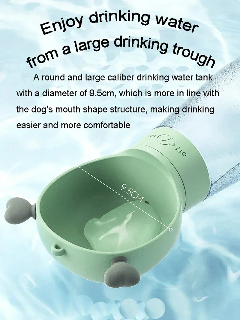 Portable Pet Dog Water Bottle For Small Large Dogs Travel Puppy Cat Drinking Bowl Outdoor Pet Water Dispenser Feeder Pet Product