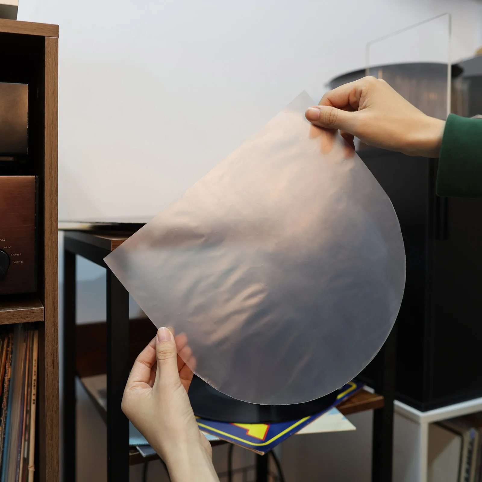 25/50 قطعة واضح 10 بوصة الأكمام الداخلية مكافحة ساكنة 3 ميل البلاستيك مسجل فينيل الأكمام الداخلية أكياس واقية ل 10 ''فيني سجل SP