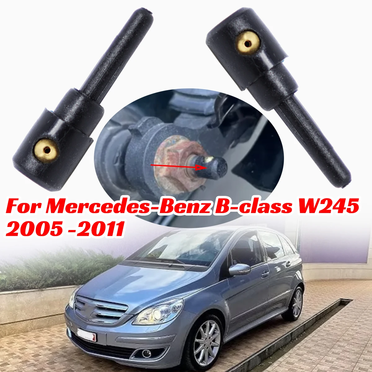 

Для Mercedes-Benz B-class W245 2005-2011 Форсунка омывателя заднего стеклоочистителя для распыления ветрового стекла Крышка 6Q6 955 435 Лезвие рычага