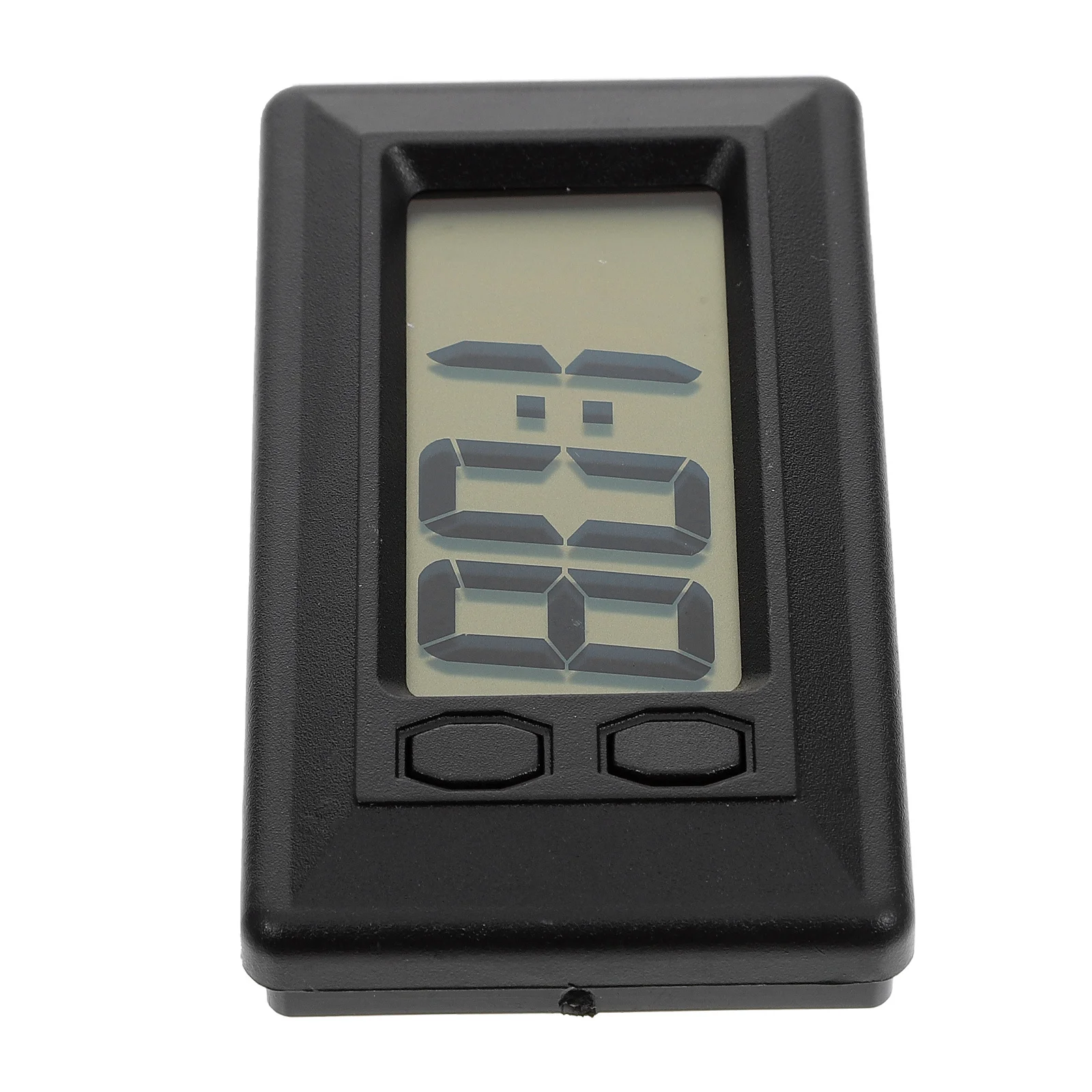 

Mini Electronic Clock Digital Display Car Dashboard Home Desk Ultra Thin Compact Size Practical Long-Term Service