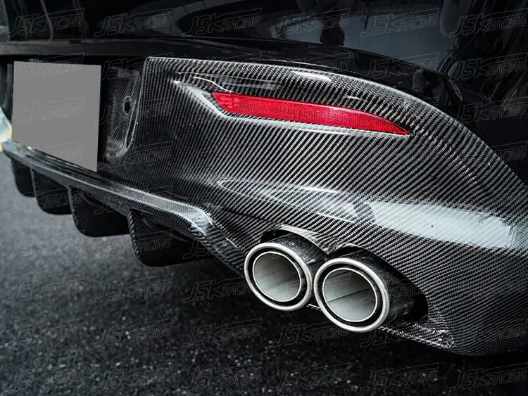 JSK STYLE CARBON FIBER REAR LIP FOR 2015-2018 MERCEDES BENZ GLE-CLASS COUPE SUV GLE400 GLE500