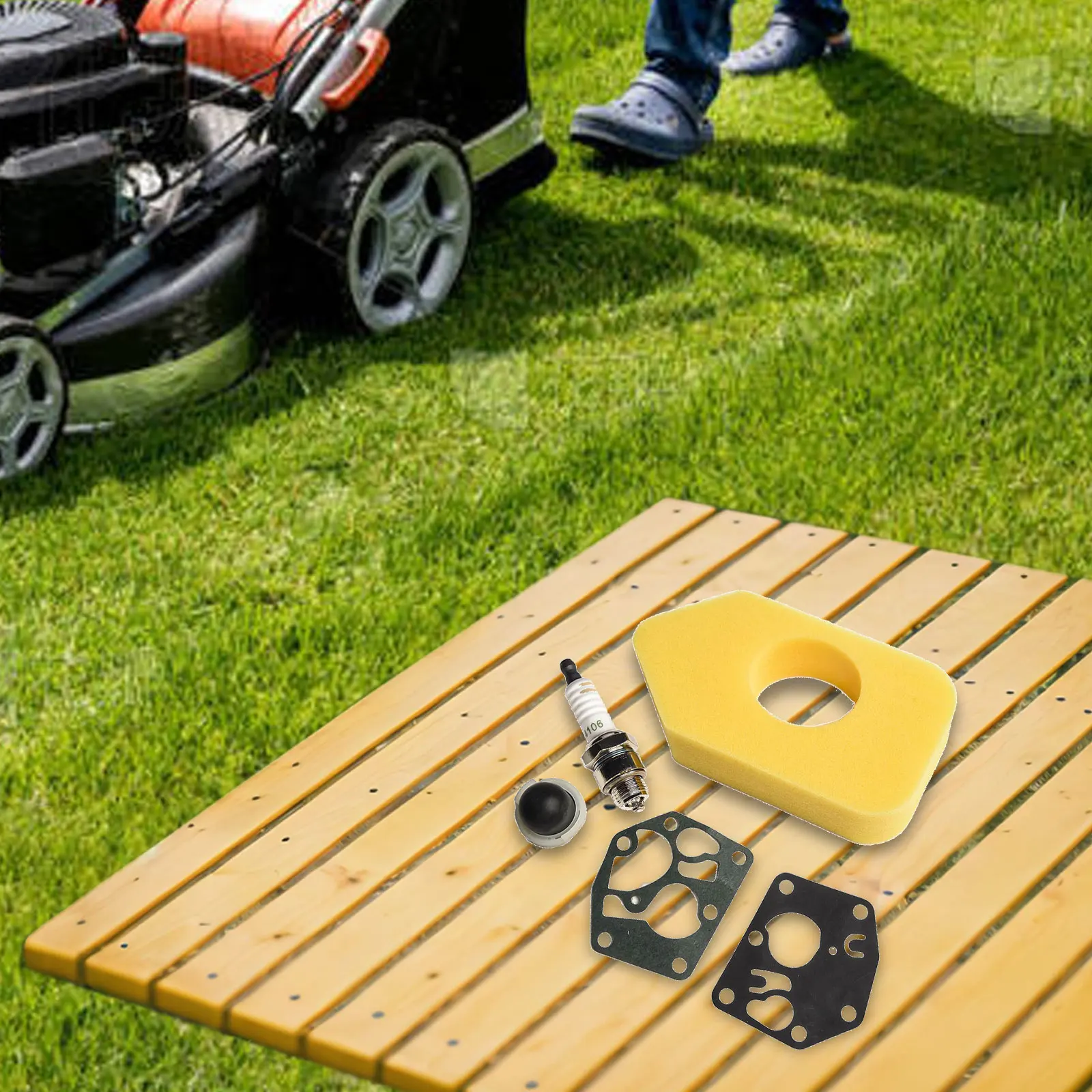 1 Set Accessori per tosaerba HP470 Parti per tosaerba Tosaerba Vita all'aperto adatta per motore Mountfield HP470 SP470