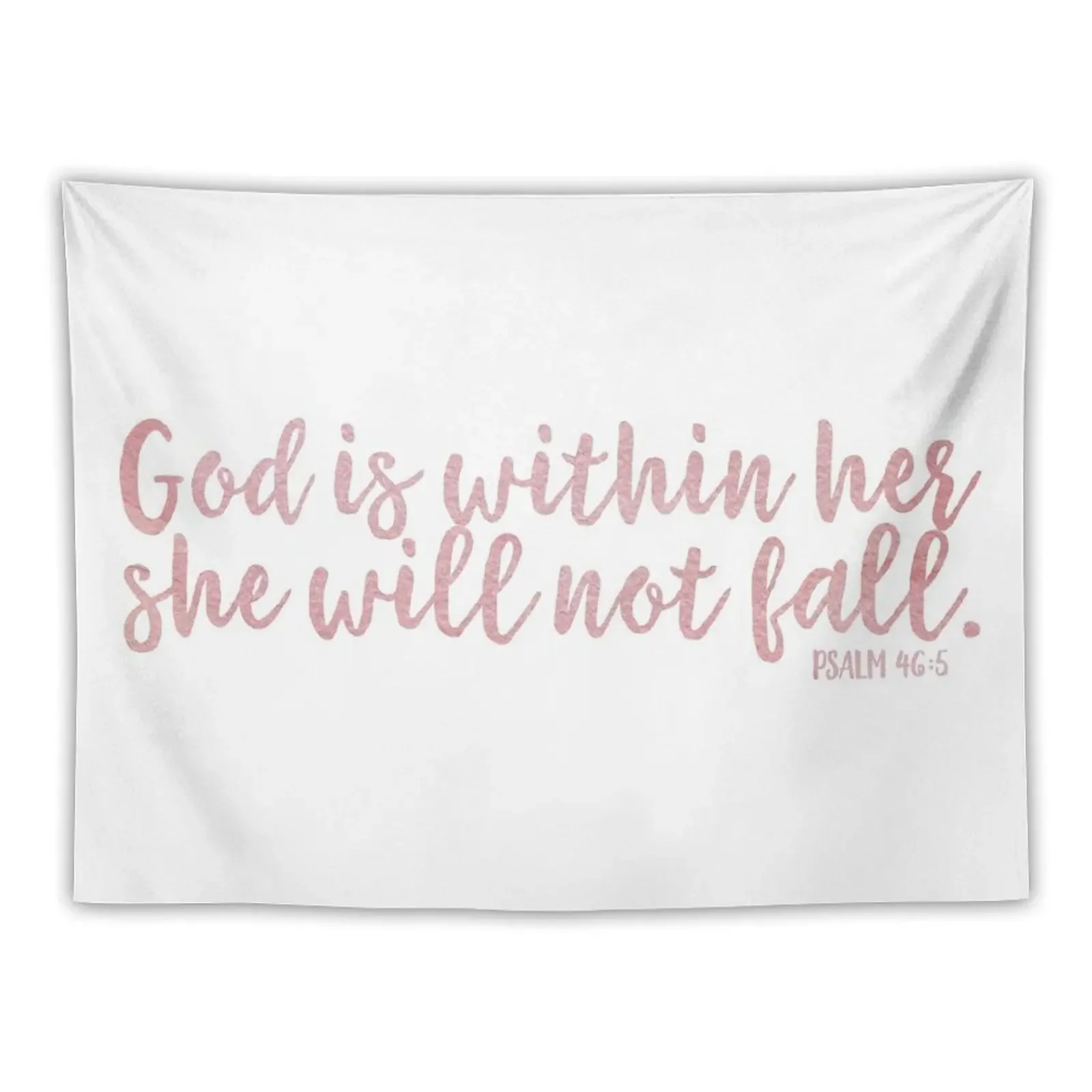 

Christian Quote Watercolor Tapestry Wall Coverings Room Decoration Korean Style Room Decor For Girls Tapestry