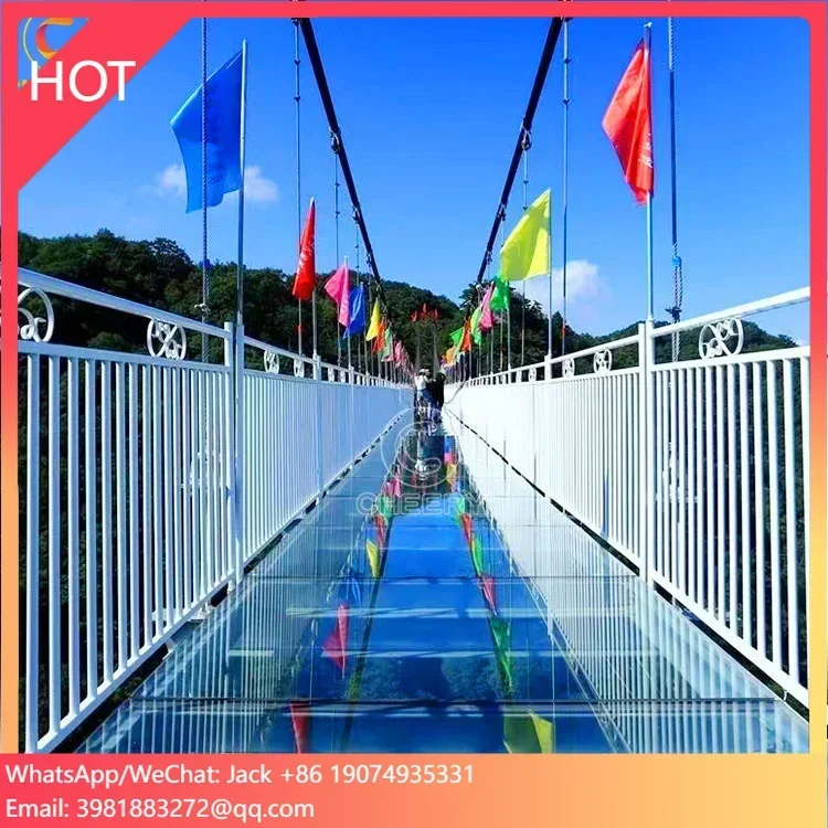 Other Amusement Park Products Tourist Mountain Scenic Spot Park Amusement Equipment Sightseeing Glass Bridge