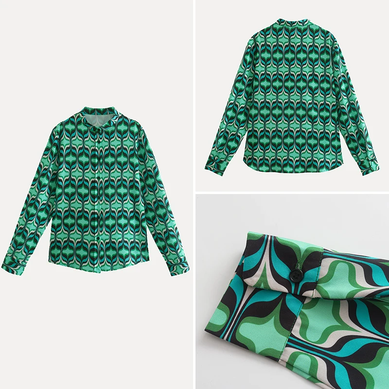 

Ele Simple Printed irt Women's Faion Summer 2025 Polyester Fiber 00% Z Brand New Arrival irt