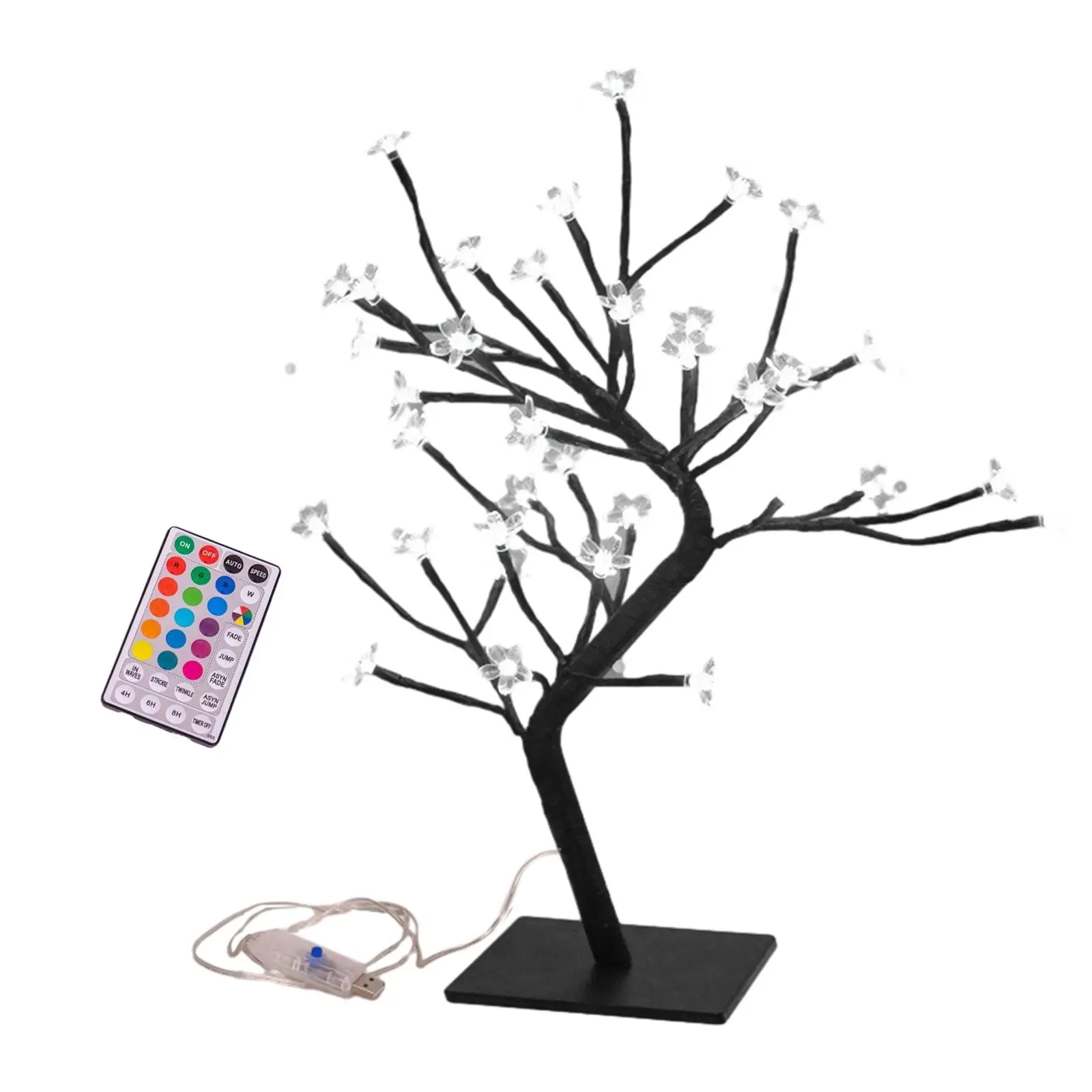 LED Tree Table Lamp Sleep Lamp LED Branch Light for Home School Classroom