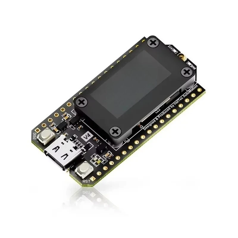 GGDX Chipboard Heltec WiFi LoRa 32 (V4) An ESP-S3 Off-grid /Meshtastic Communicator with Solar Input, GNSS, and 28dBm Tx