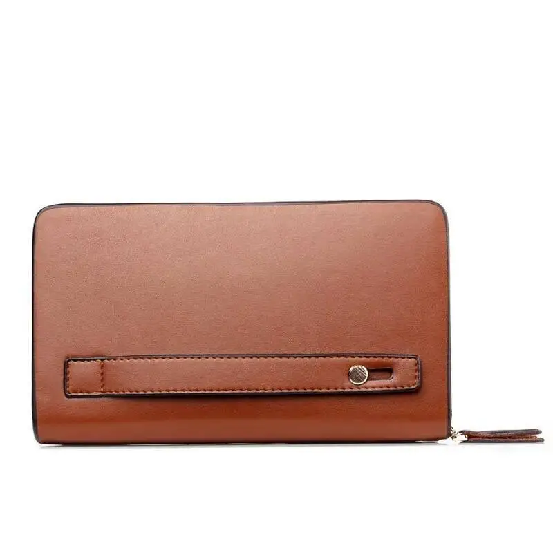 Clutch Bag Long Purse Large Capacity Men's Wallets Cell Phone Passcard Pocket High Quality Wallet Bags For Men