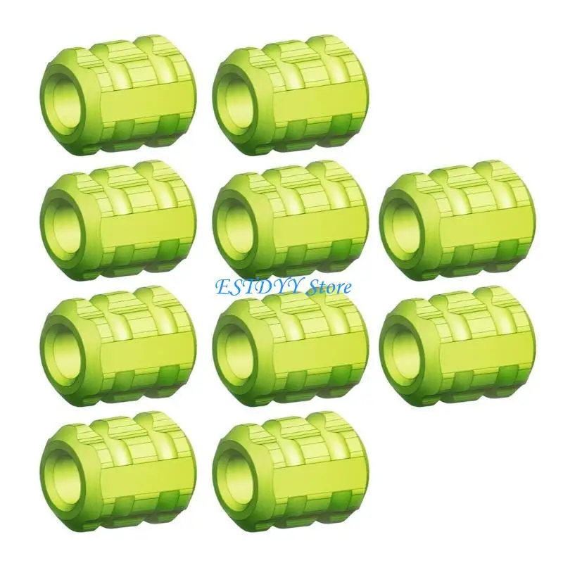 

G6DE 10Pcs Gear Cable Frame Wrap Protectors Sleeve Silicone Bicycles Cable Protectors