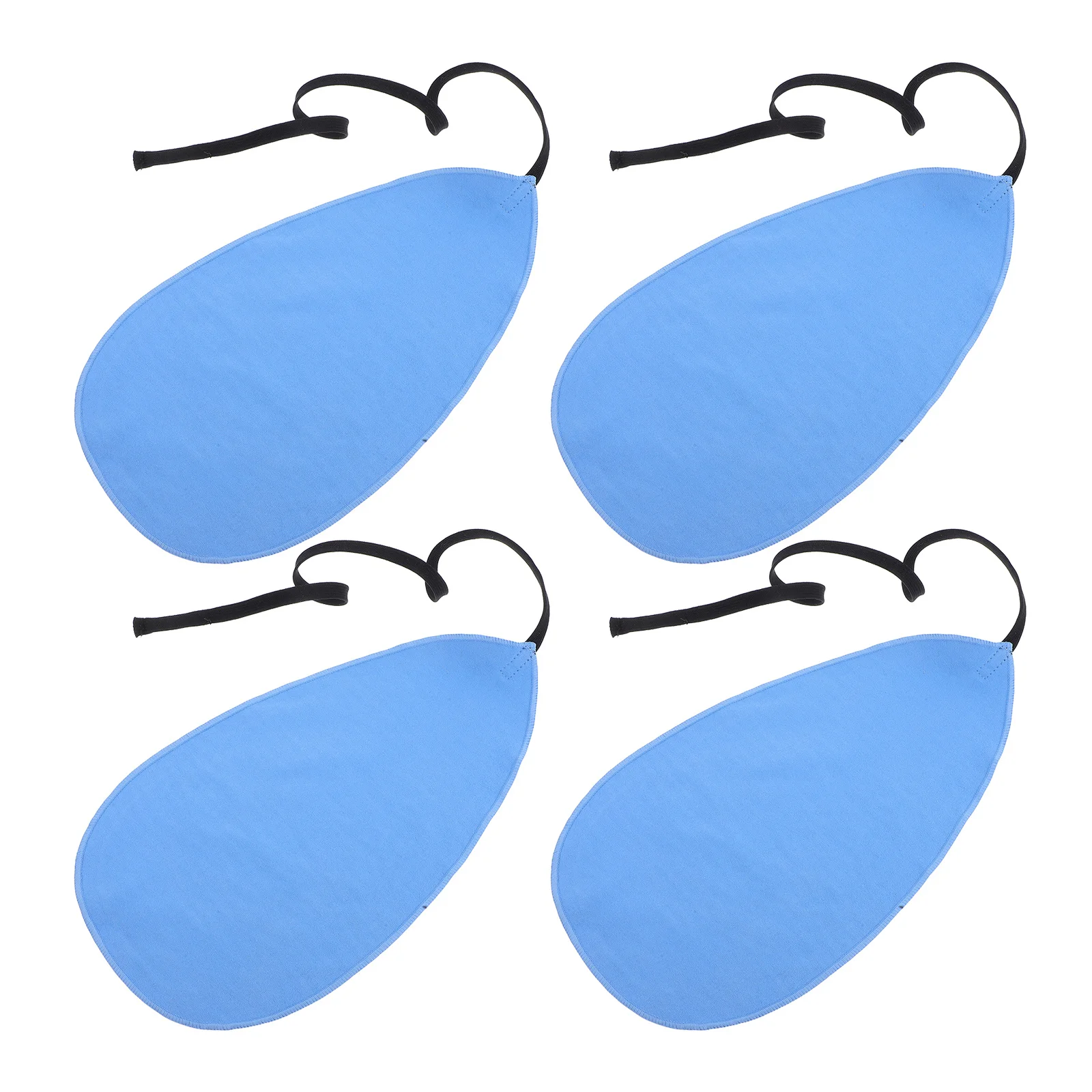 

4Pcs Saxophone Clarinet Cleaning Cloth Microfiber Pull-Through Swab for Flute Bore Maintenance Soft Absorbent Saxophone Cloth