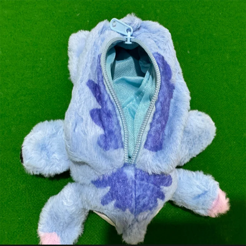 ديزني غرزة أنيمي أفخم مقلمة بشكل جذاب Kawaii القلم حقيبة أطفال مدرسة المنزل صندوق أدوات مكتب ليلو وستيتش أكياس قطيفة لعبة هدية للأطفال #4