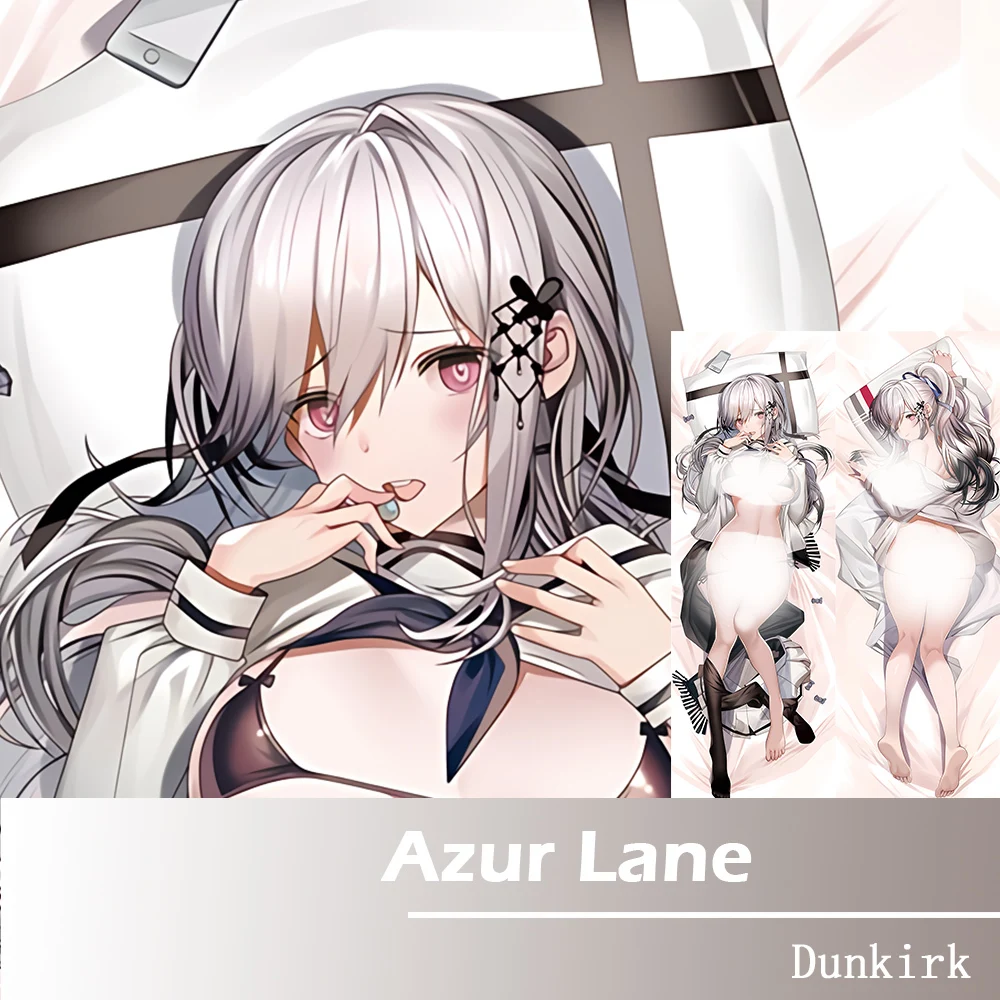 Azur Lane Irk Anime Character Pillow Double Side Printed Dakimakura Hing Body Pillowcase Cushion