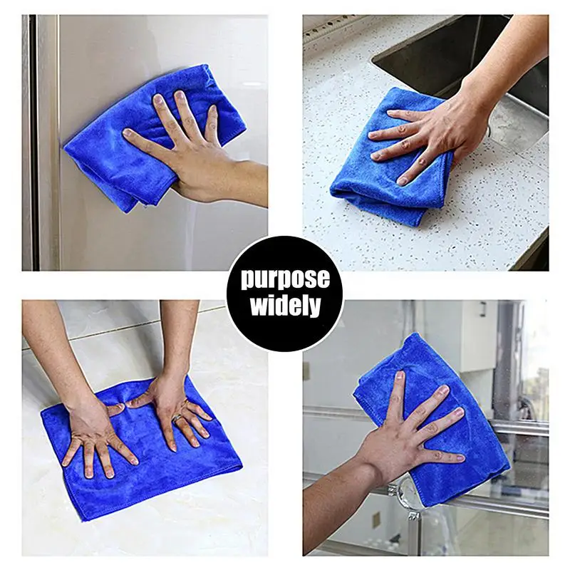 Microfiber Towels For Cars Scratch-Resistant Kitchen Cleaning Towels Professional Highly Absorbent Towels Professional