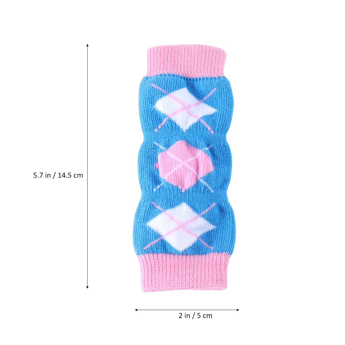 Puppy Booties Warm Knee Pad Dog Socks Dog Elbow Protector Dog Leg Cover Anti Urine Warm Knee Pad 4Pcs Knitted Pet Leg Warmers