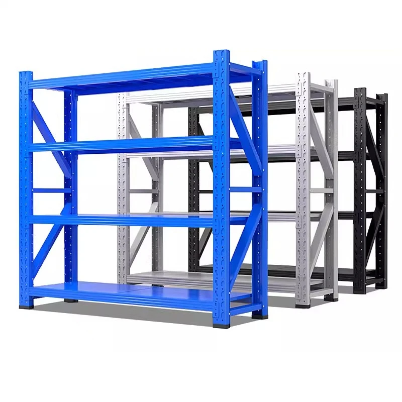 

Storage shelves Multi-layer warehouse Household display Heavy cargo shelves thickened iron shelves Storage racks