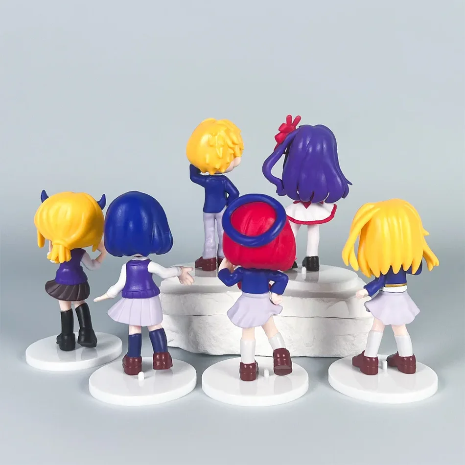 10CM 6Pcs The japan Anime oshi no ko  Figure Arima kana Model Doll PVC Character Toys Children Birthday Gift ﻿