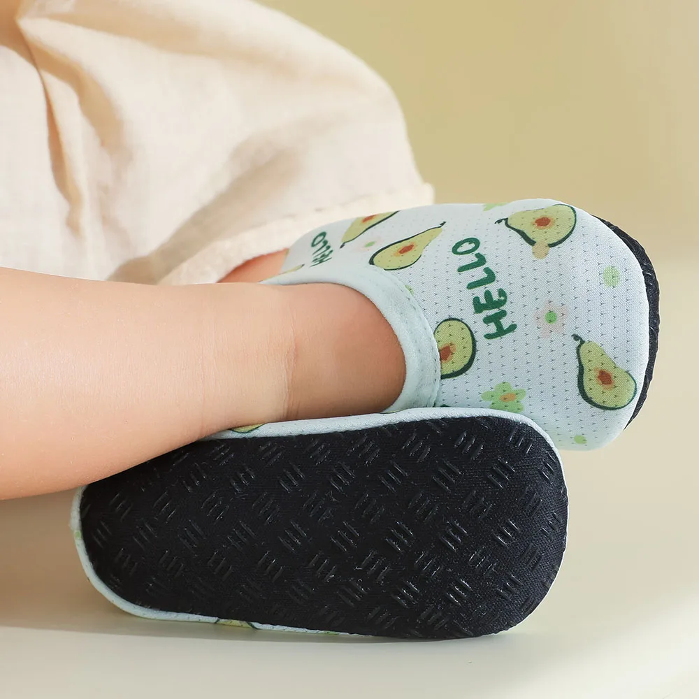 

Baby Boy Girl Barefoot Shoes Kids For Dolls Toddlers Educational Walkers Cribs Newborn Baby Items Sole Knitting Anti Slip Socks