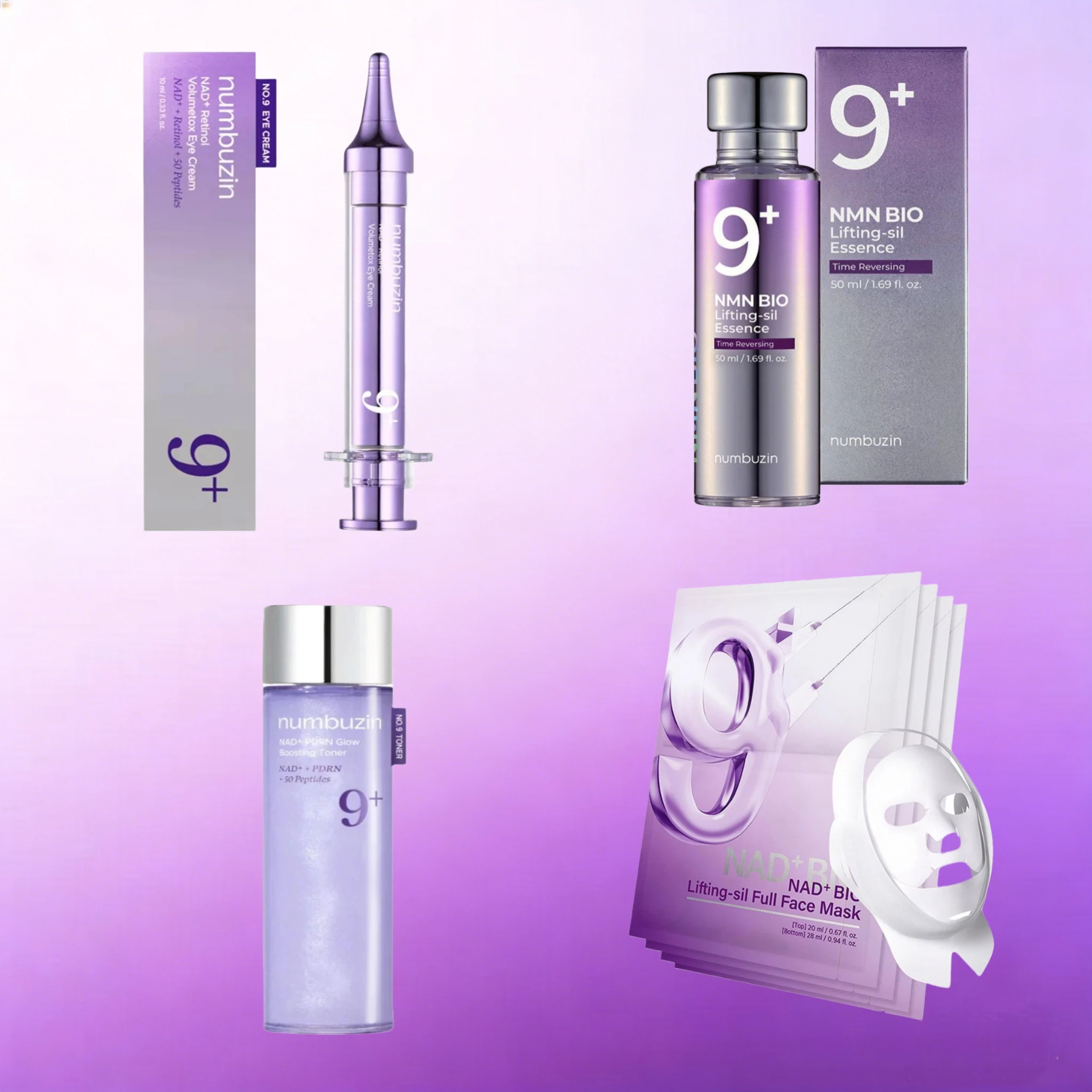 

NAD+PDRN Glow Boosting Toner, Firming, Hydrating, Elasticity, Fade Fine Lines, Skincare Moisturizing Essence Skincare