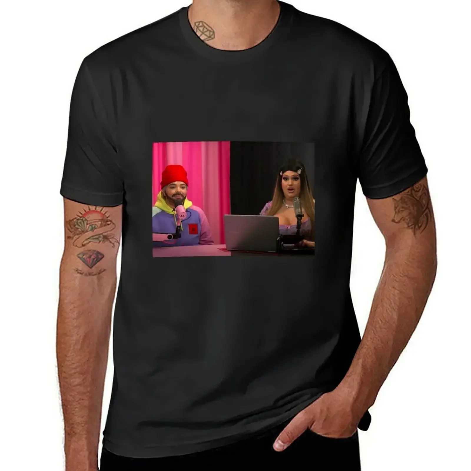 

Trisha paytas and Ethan klein T-Shirt vintage funnys mens vintage t shirts