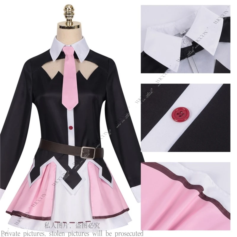 Yunyun Cosplay Anime Costume Wig Black And Brown Wig Cos-Konosubaa God’s Blessing The Man Who Thundered On This Wonderful World