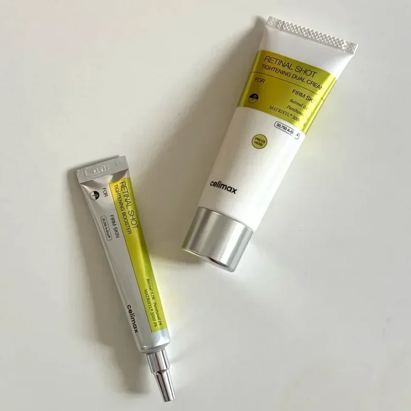 Fashion Korean Celimax Retinal Shot Tightening Dual Cream Retinol Eye Cream Facial Cream Daily Face Beauty Skincare Products