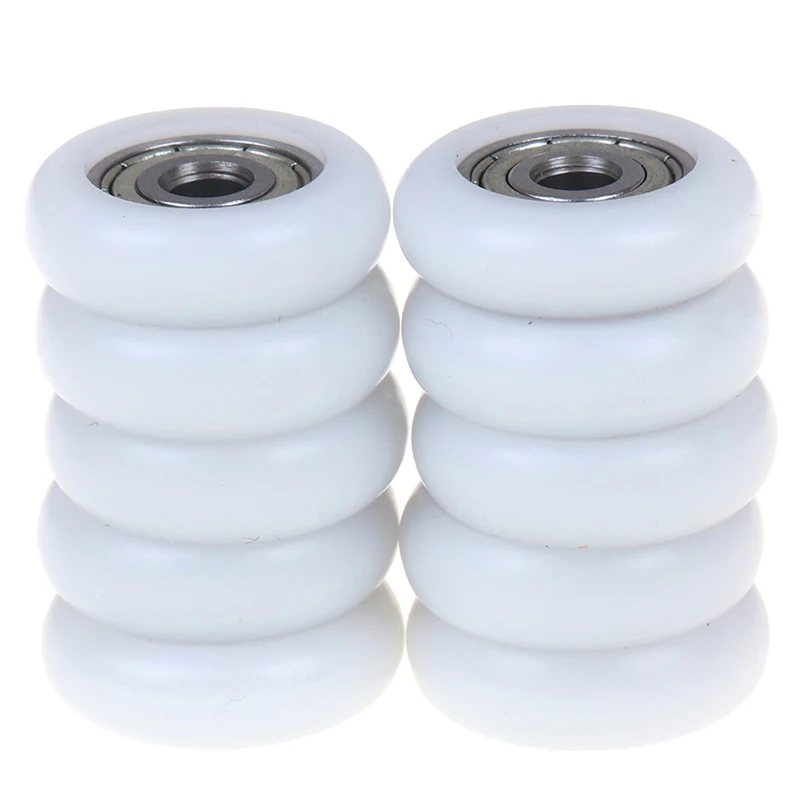 2/5/10pcs sliding shower roller wheel plastic door replacement roller wheel